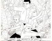 The Beasts of Kay-7 Cover - Original