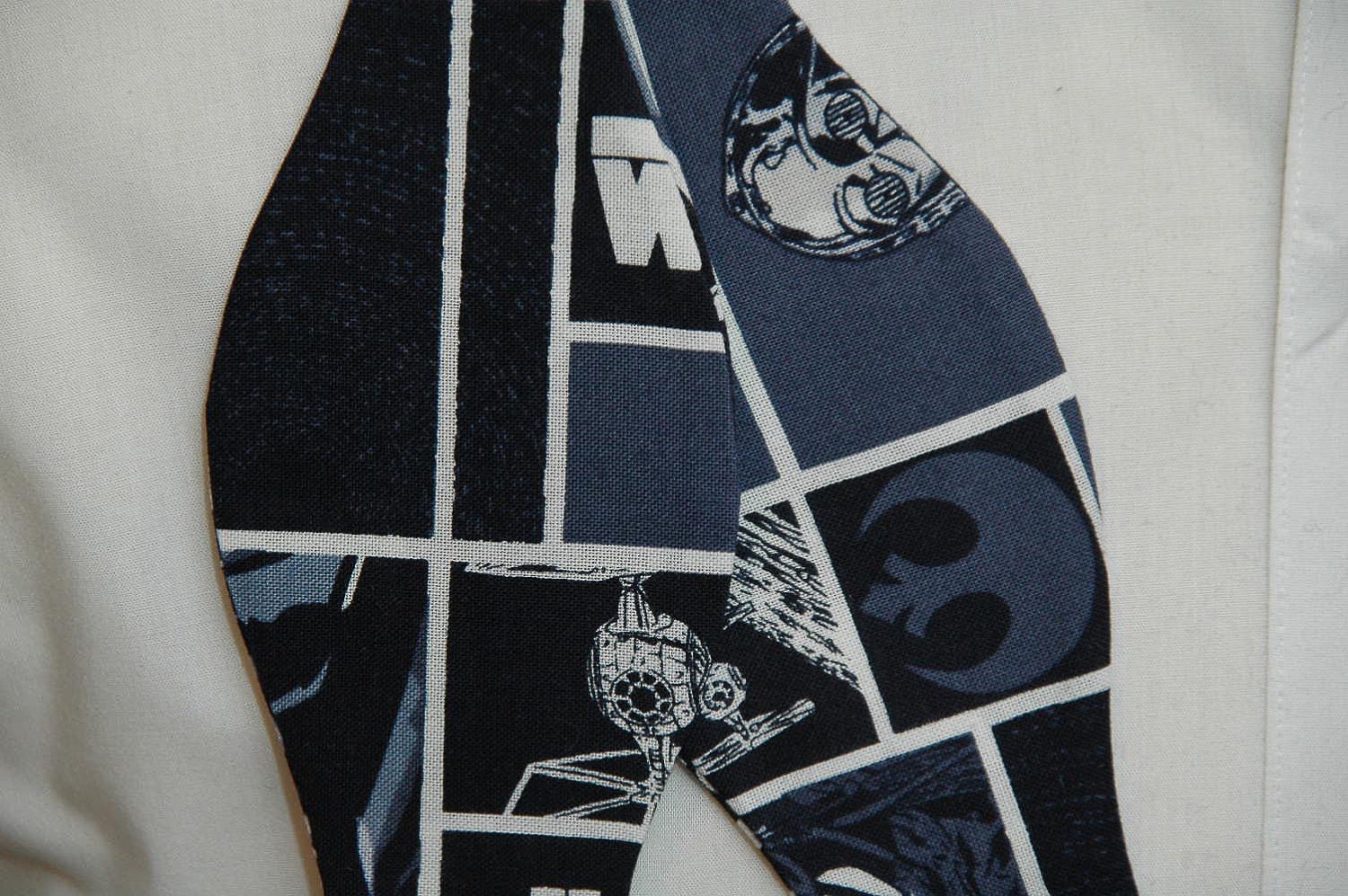 Star Wars on Blue Bow tie