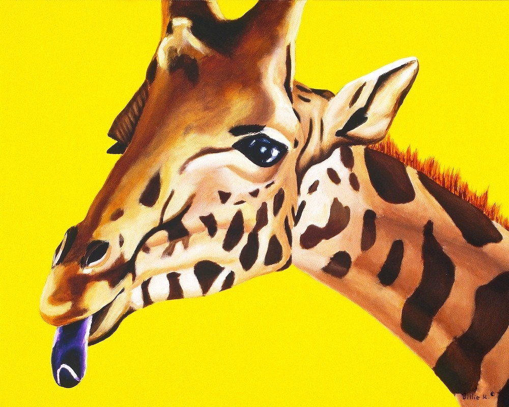 Why Giraffe Has Purple Tongue