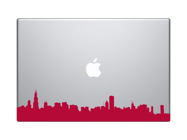 Chicago Skyline - Laptop Decal