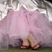 Hand Dyed Cotton Candy Pink Extra Full Crinoline