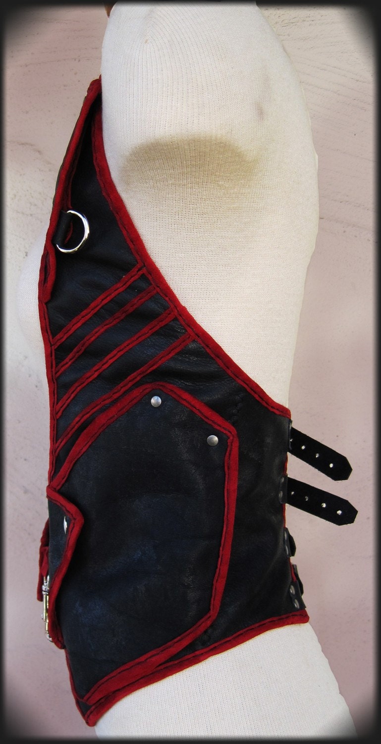Holster Holster Pockets-Steamy Punk Tuxedo for Her