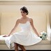 Joanna - Wedding Dress Unique Eco-friendly Detachable Skirt Silk