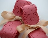 Red Paper Lace - 3 yards