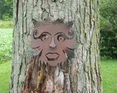 The Green Man, made of sturdy steel, unique piece