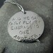 We Are Each of Us Angels with only One Wing Angel Quote Necklace