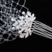 Bridal Haircomb, Wedding Hair Accessory, Bridal Hairpin, Crystal and Freshwater Pearl Haircomb