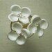 Silk Flower Hairpins, Bridal Hairpins, Wedding Hairpins, Bridal Flower Hair Accessories, Wedding Hair Accessory - Adele