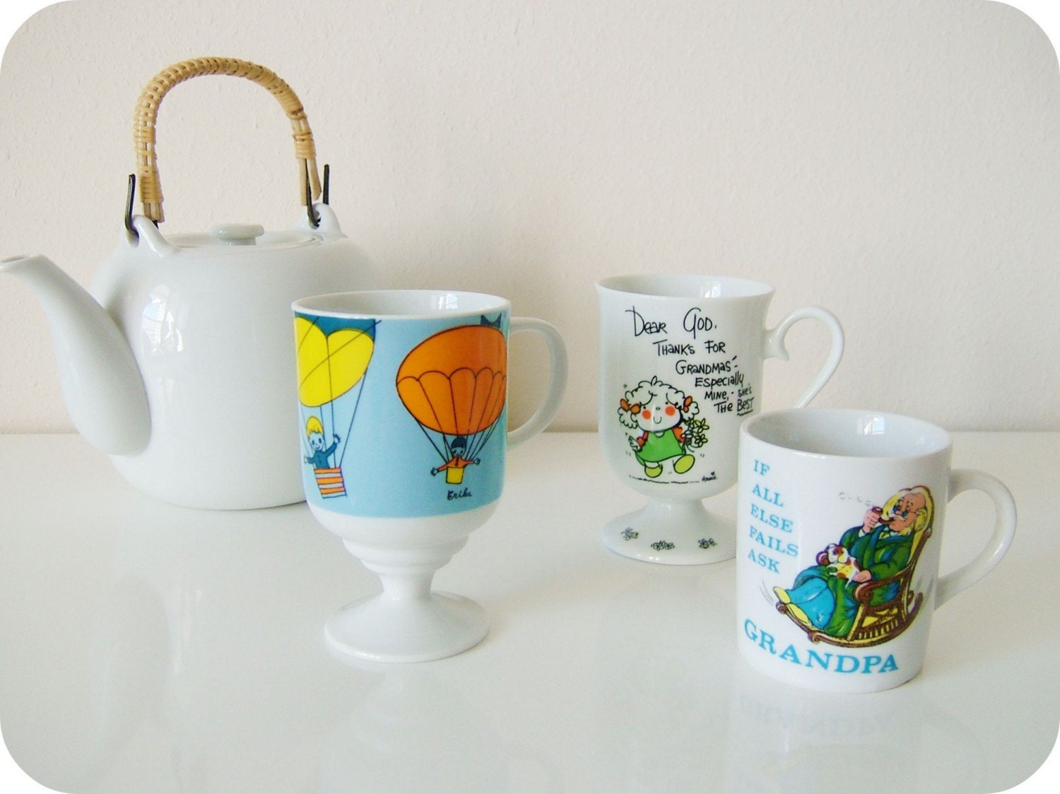 vintage / / MINI COLLECTION / / japan coffee cups mugs