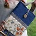 Laptop sleeve for 13 inch Macbook/ cotton/ tapestry/ linen/ handles