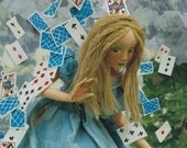 Falling Cards - Alice In Wonderland Poster