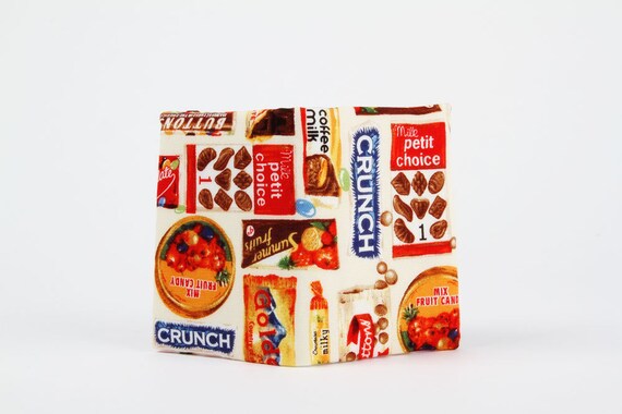 Card holder - Candies on off white