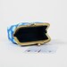 Deep mum - Ta dots in breeze - metal frame purse