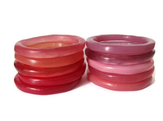 Resin Bracelet Bangle - Twiggy