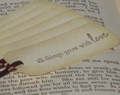 All Things Grow With Love Wedding/Fairy Tale Gift Tags