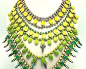 One of a Kind Statement Necklace- Brazzaville 3