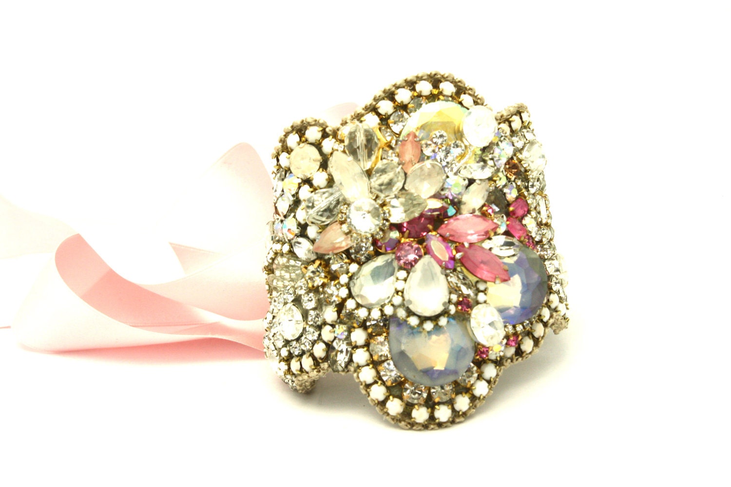 Doloris Petunia One of a Kind Custom Cuff - Sold Out