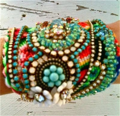 Custom Diamonds are a Girls Best Friendship Cuff- Kai (Reserved for Tom)