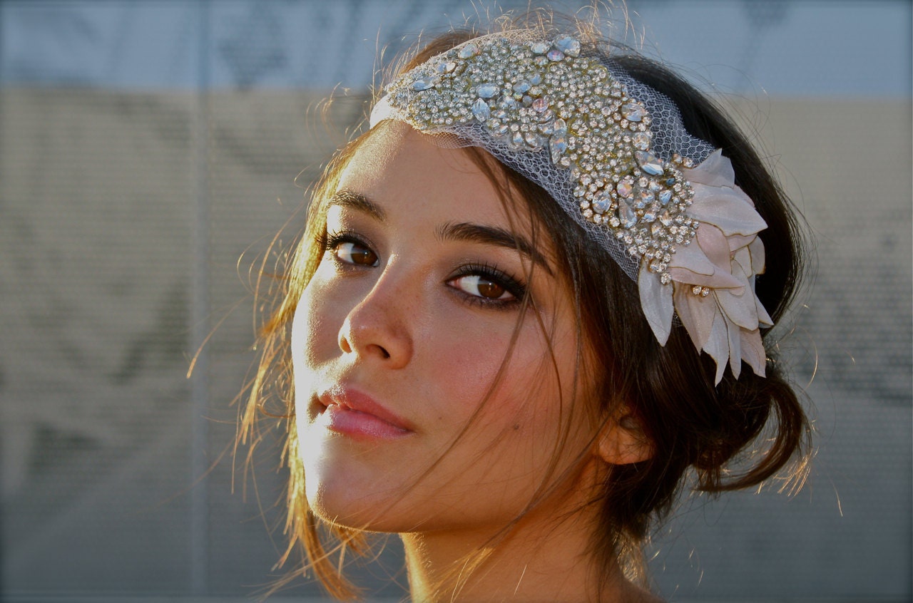 The Classic Crystal and Petal Bandeau- Full size