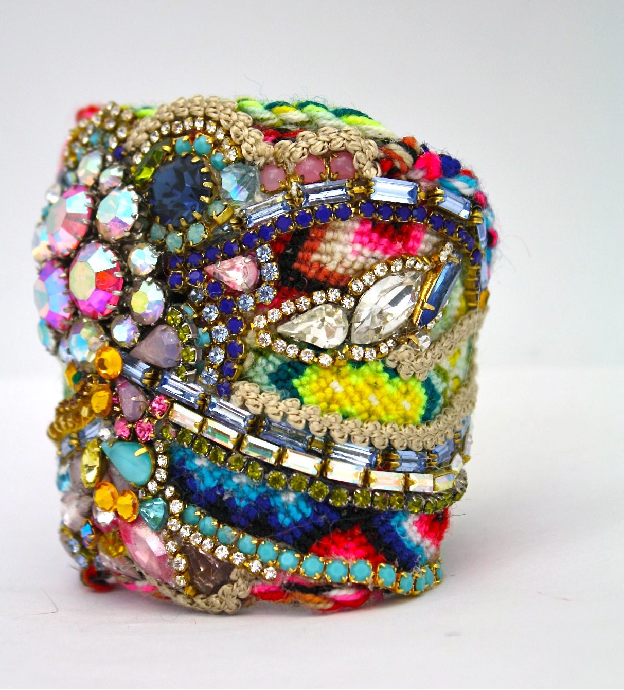 Custom Diamonds are a Girls Best Friendship Cuff- Example
