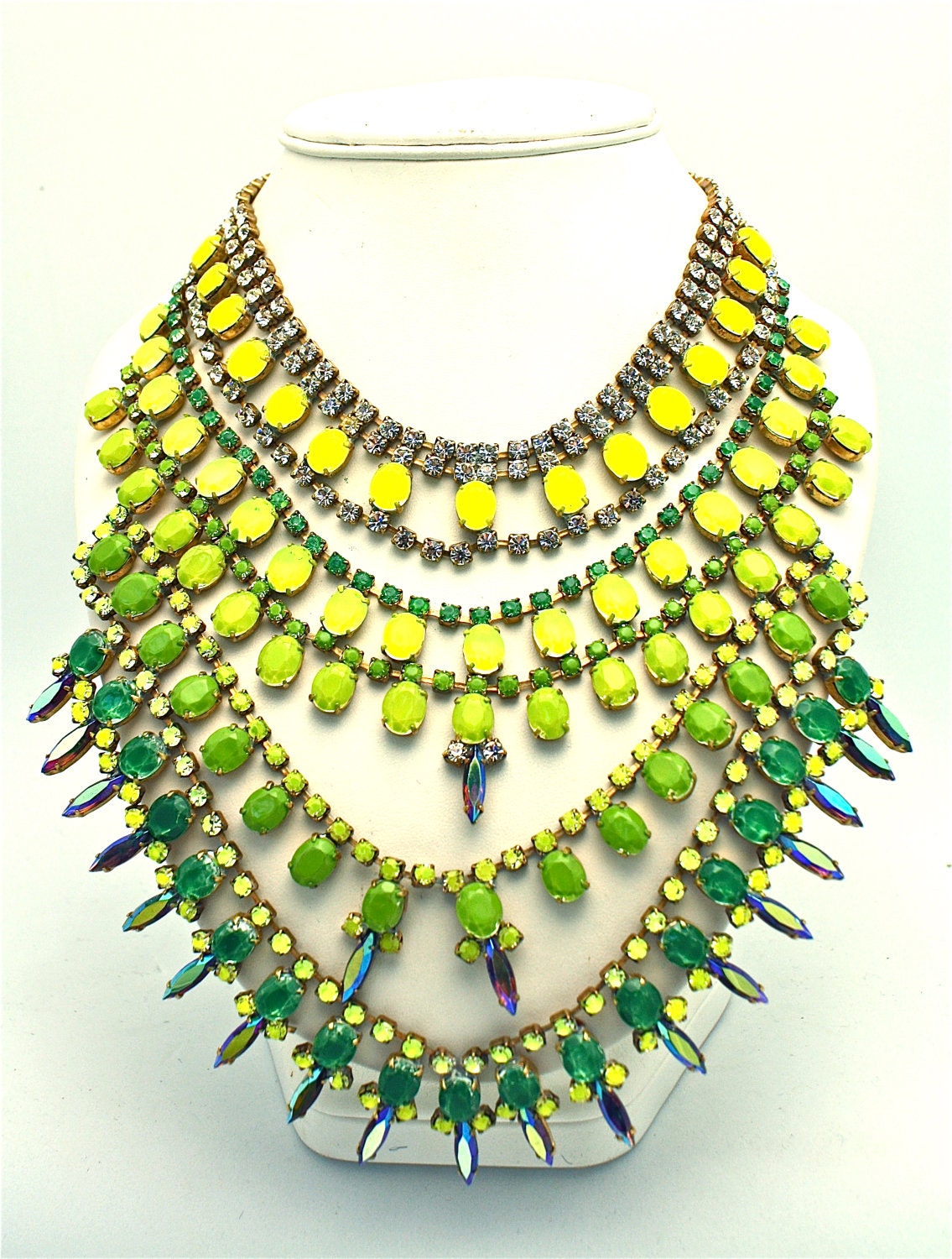 One of a Kind Statement Necklace- Brazzaville 3