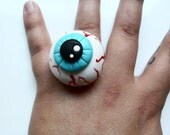 Eyeball Huge Ring