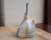 Hand-thrown Ceramic Oil Pourer