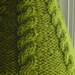 Lampshade Cover for small Target shade - featured in Time Out New York Magazine - hand knit cabled cozy in moss green