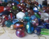 Beads glass multi colour mix Indian