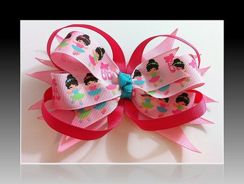 Ballet Girl  Big Bow
