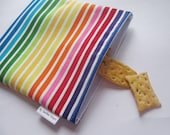 Reusable Sandwich Bag....Rainbow