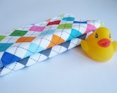 Wash Cloth Set - Argyle