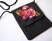 ribbon flower shoulder bag