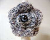 Crochet Rose Ring- Multi Colored