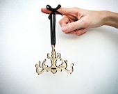 mini chandelier ornament