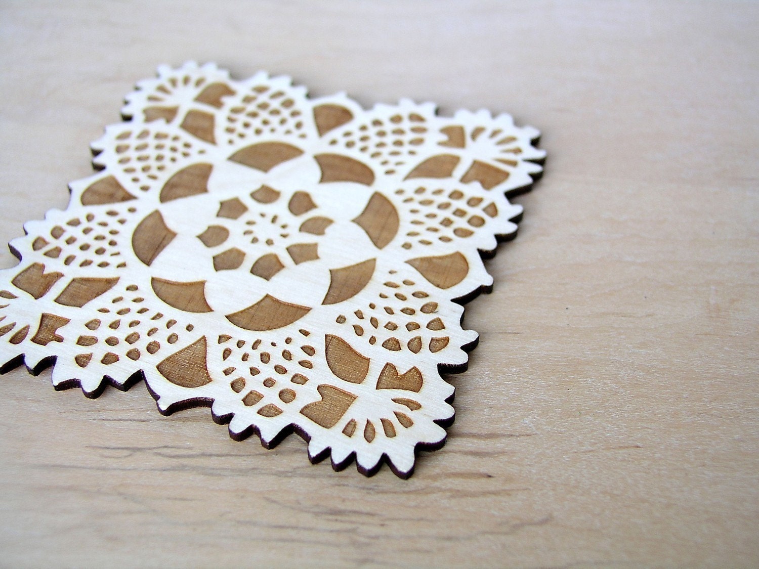 lacy doily coasters for tea or coffee lover
