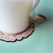 doily coasters