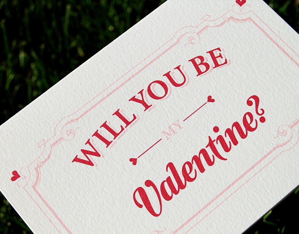 Valentine Card - Will You Be My Valentine