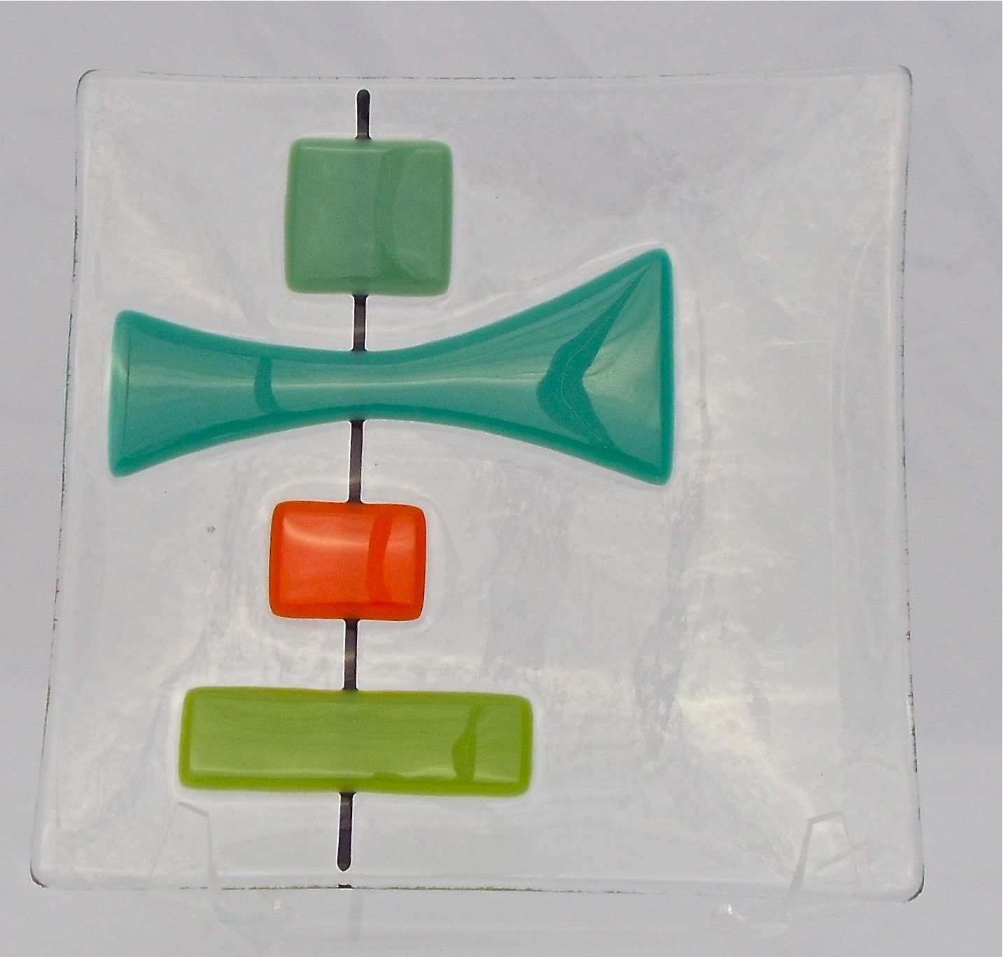 Atomic 6 inch dessert Plate