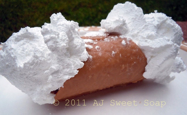 Cannoli Cravings Whipped Novelty Bakery Soap
