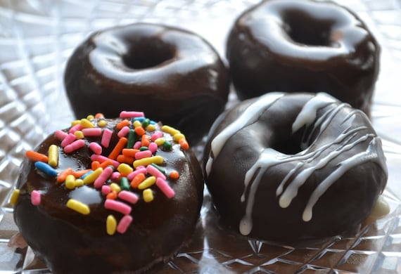 Chocolate Mini Donut Soap Set of 4
