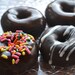 Chocolate Mini Donut Soap Set of 4