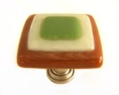 Copper Glass Knobs l Decorative Glass Cabinet Hardware