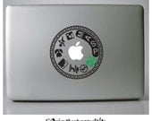 Nikon D90 Mode Dial MacBook Decal Laptop Decals by Suzie Automatic