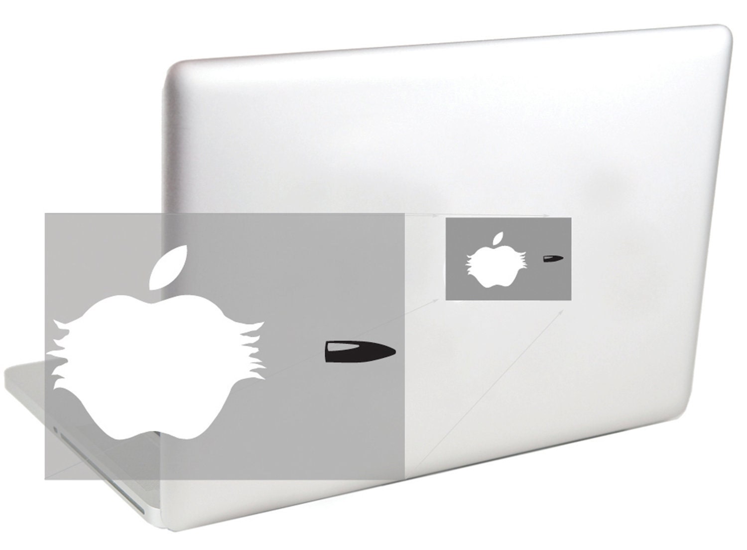 Macbook Decal Dr. Edgerton's Apple
