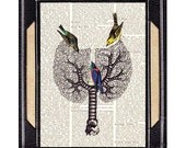 Dictionary print TREE OF LIFE dictionary art print on dictionary page human anatomy lungs book page art print 8x10 anatomical lungs