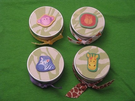 Jungle Magnet Favors - Perfect Baby Shower or Birthday Party Favor