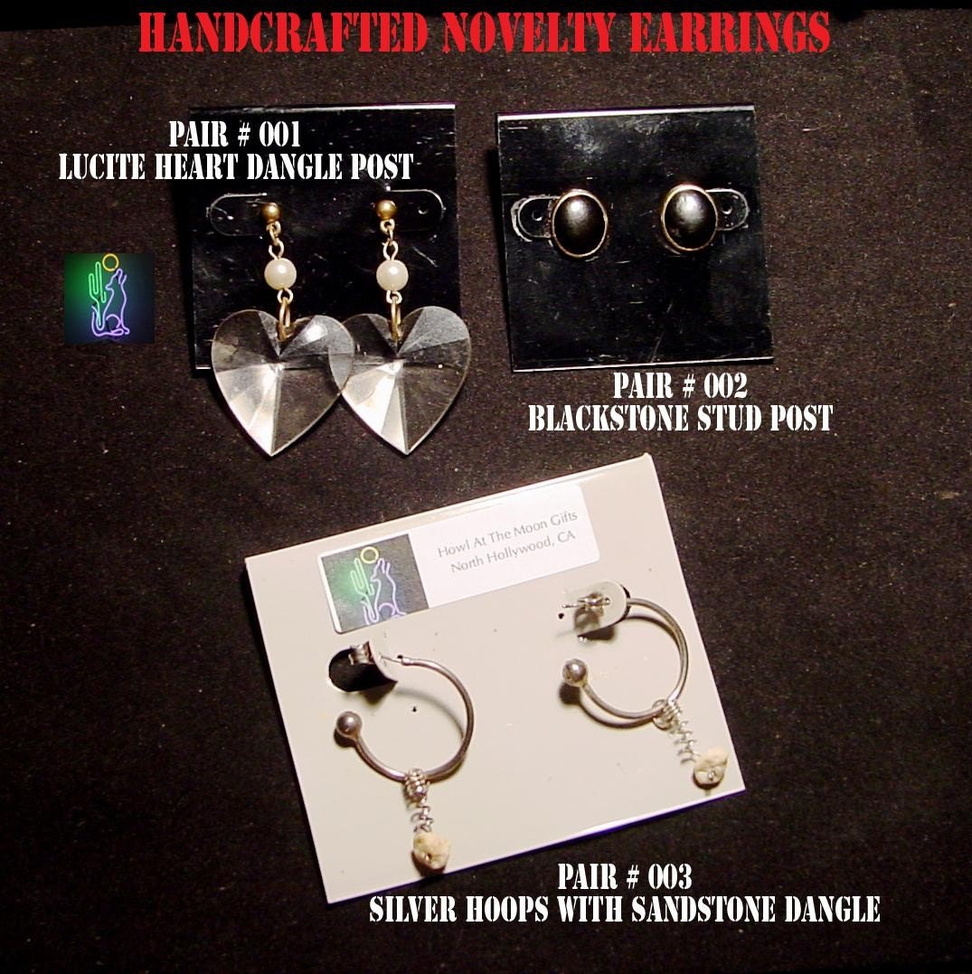 Handcrafted Novelty Earrings