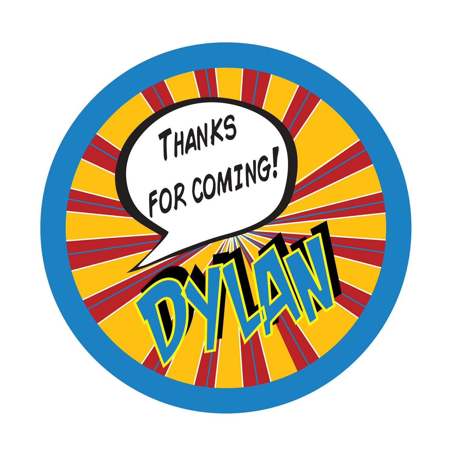 Personalized Stickers, Super hero Stickers, Super hero party, comic stickers,Personalized Stickers Set of 24 Il_570xn