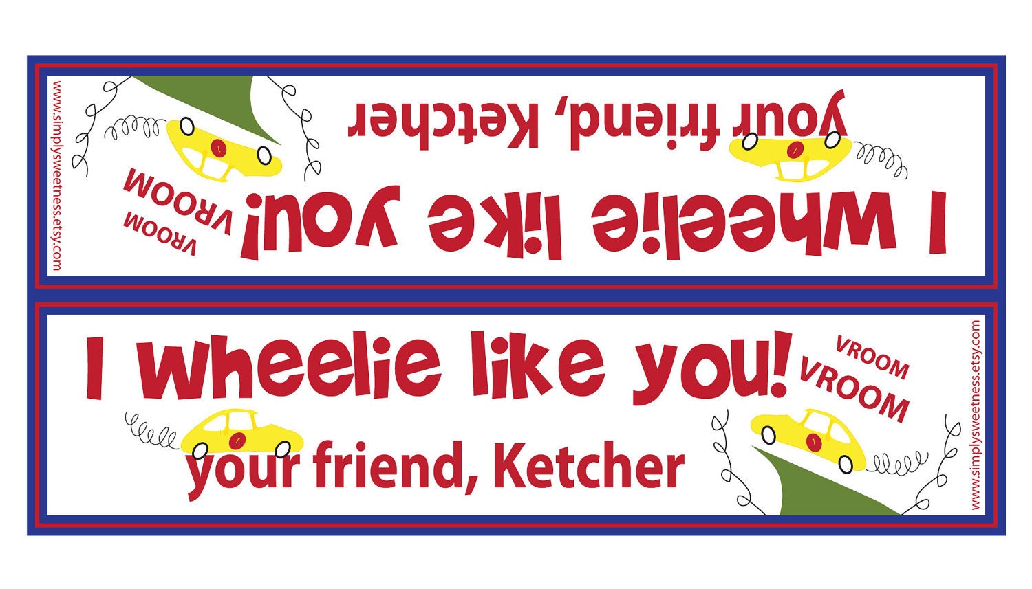 Personalized Treat Bag Toppers Snack Bag Size, Valentines day, Party, Set of 24 self sticking snack bag toppers Il_570xn